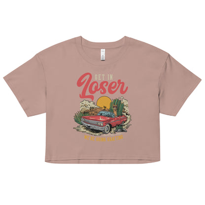 Get in Loser women’s crop top