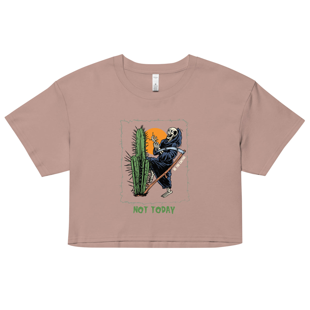Not Today, Death women’s crop top