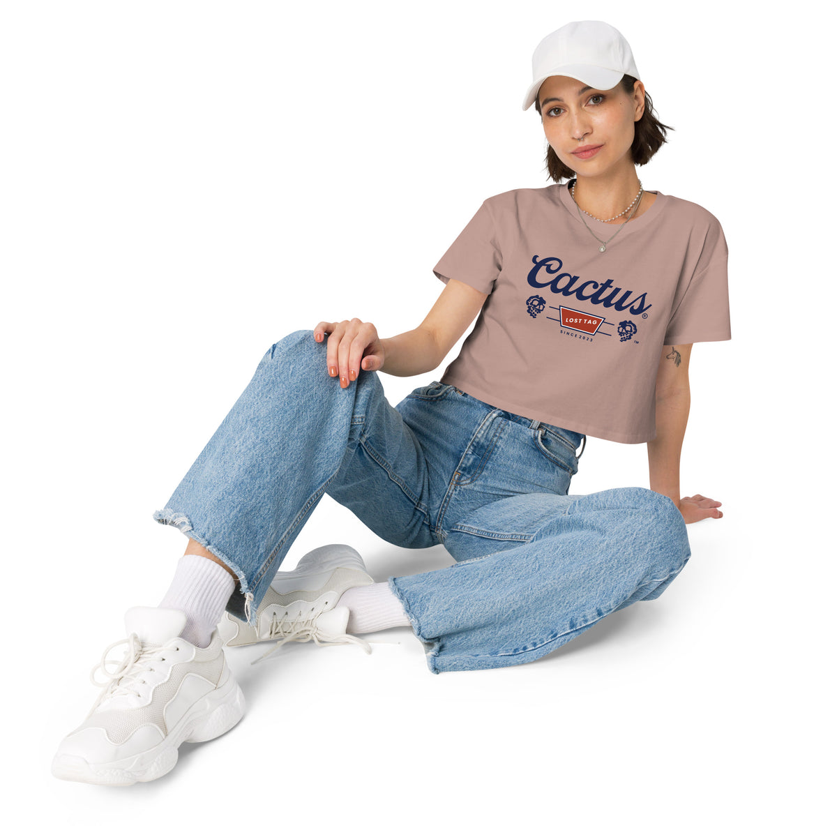 Cactus women’s crop top