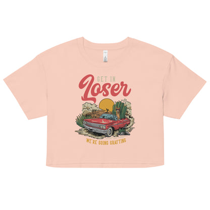 Get in Loser women’s crop top
