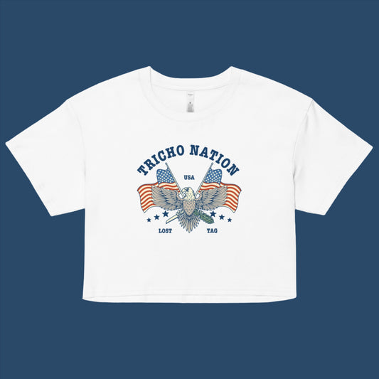 Tricho USA Women’s crop top
