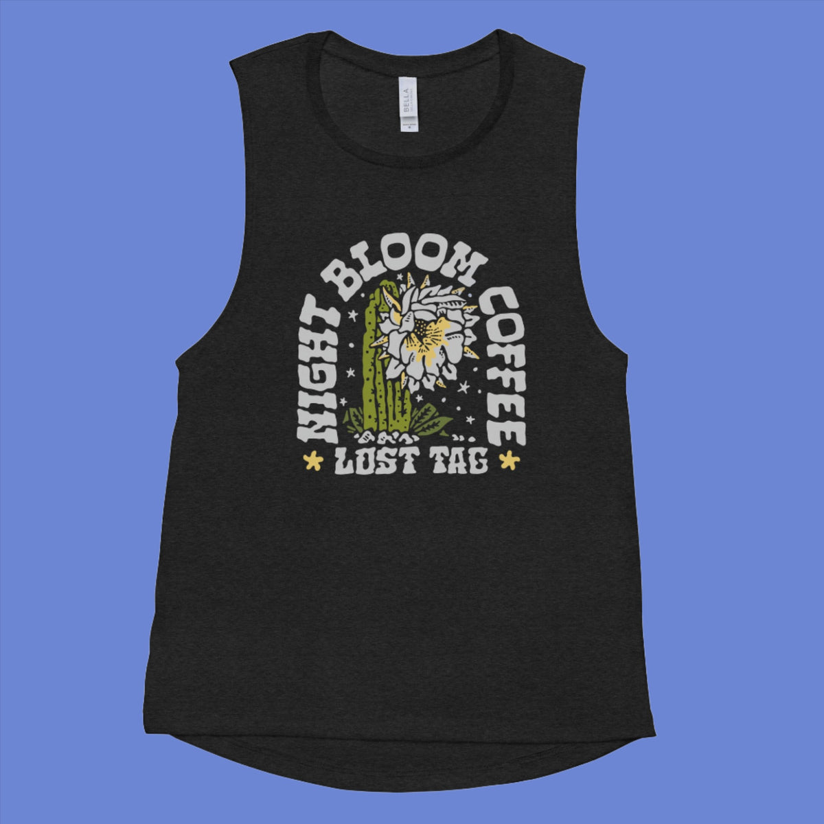 Night Bloom Ladies’ Muscle Tank