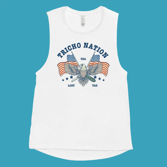 Tricho USA Ladies’ Muscle Tank