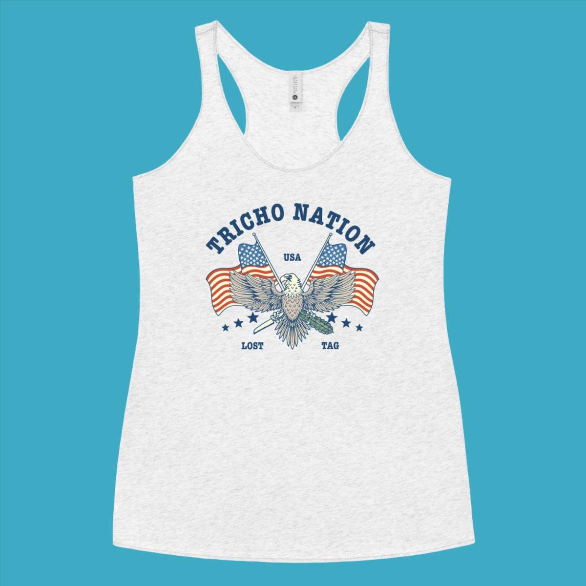 Tricho USA Women's Racerback Tank