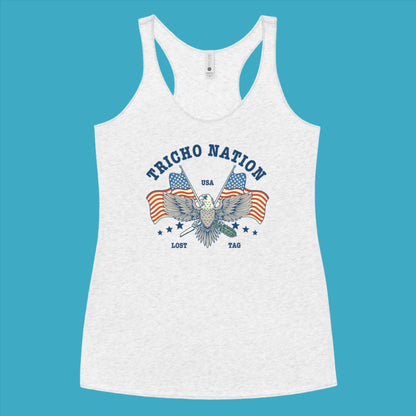 Tricho USA Women's Racerback Tank