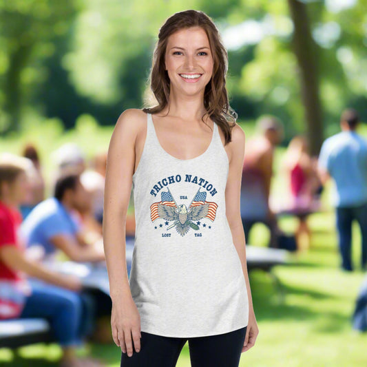 Tricho USA Women's Racerback Tank