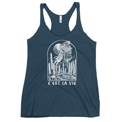 C'est La Vie Women's Racerback Tank