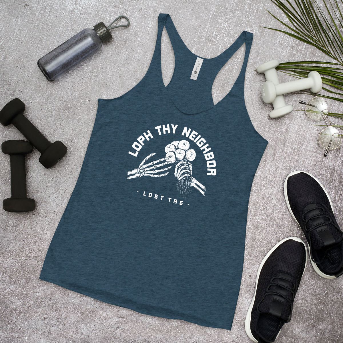 Loph Thy Neighbor Women's Racerback Tank