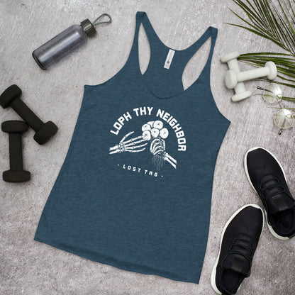 Loph Thy Neighbor Women's Racerback Tank