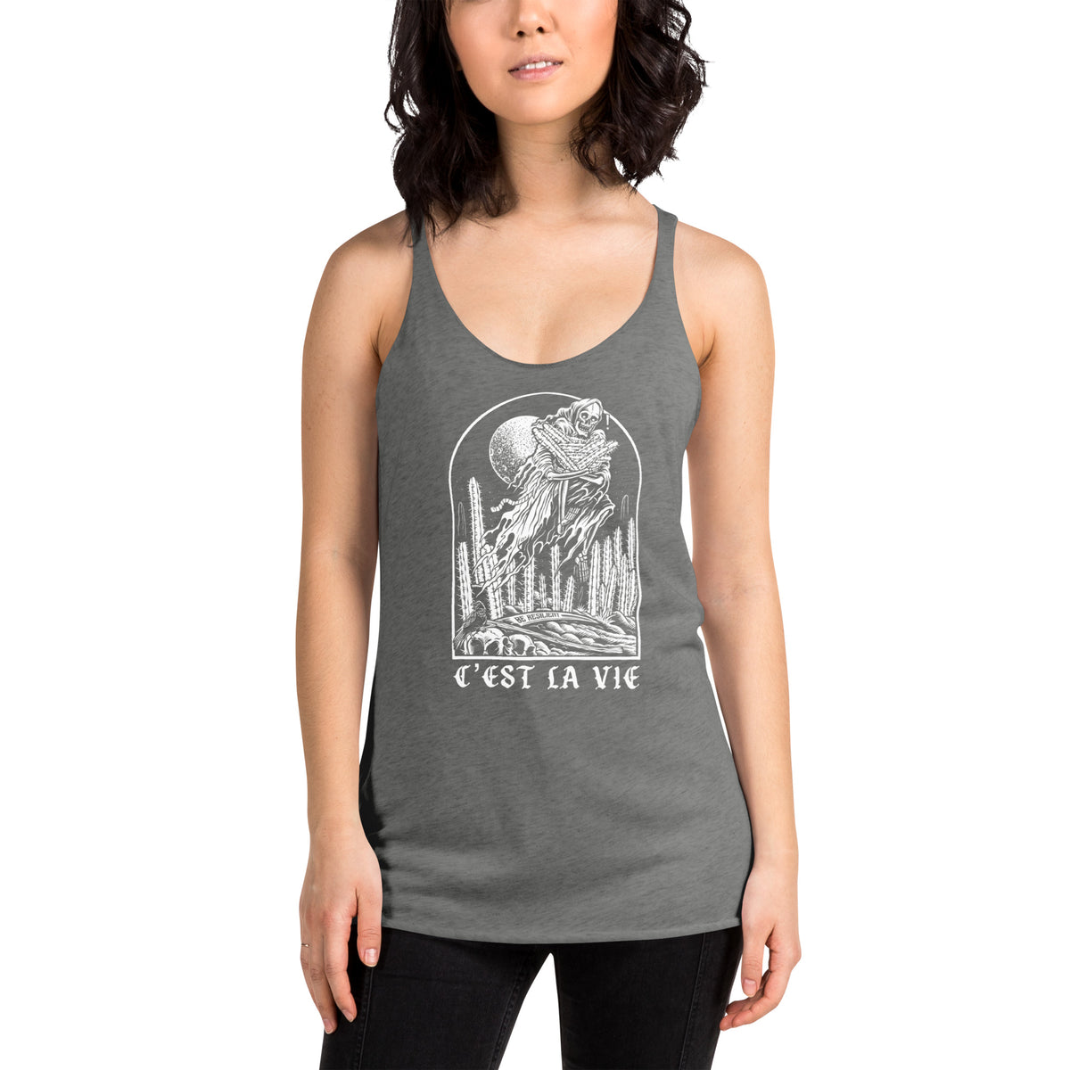 C'est La Vie Women's Racerback Tank