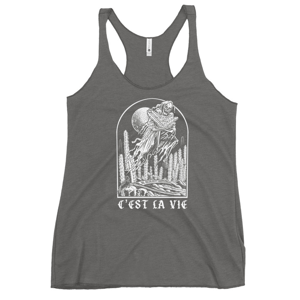 C'est La Vie Women's Racerback Tank