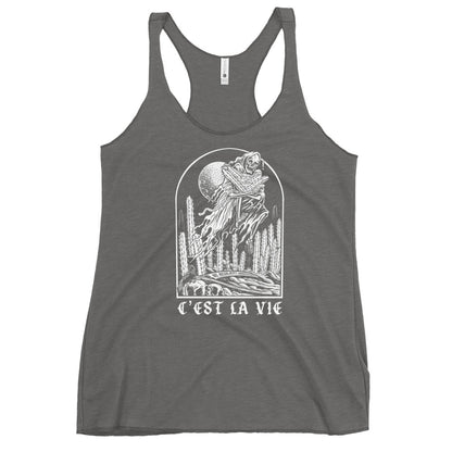 C'est La Vie Women's Racerback Tank