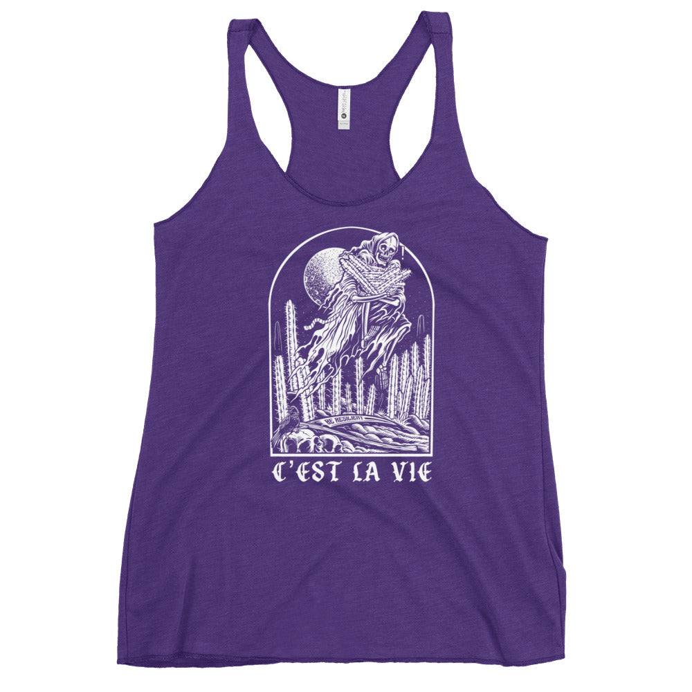 C'est La Vie Women's Racerback Tank