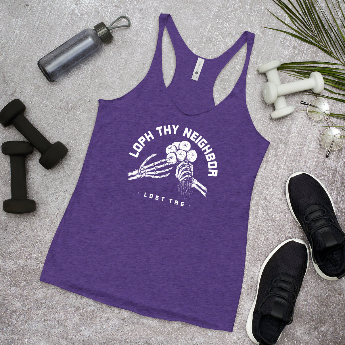 Loph Thy Neighbor Women's Racerback Tank