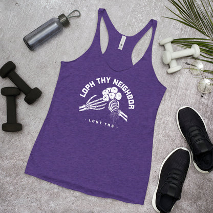 Loph Thy Neighbor Women's Racerback Tank