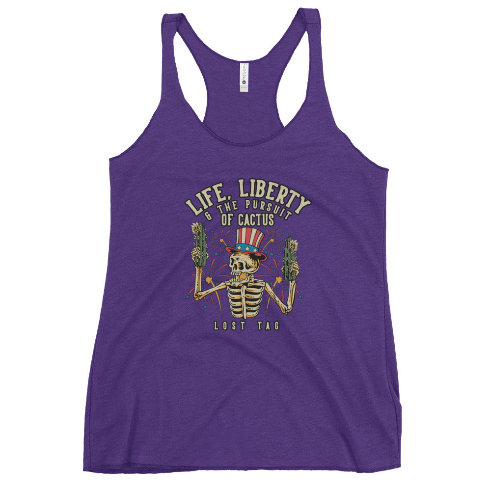 Pursuit of Cactus Women's Racerback Tank