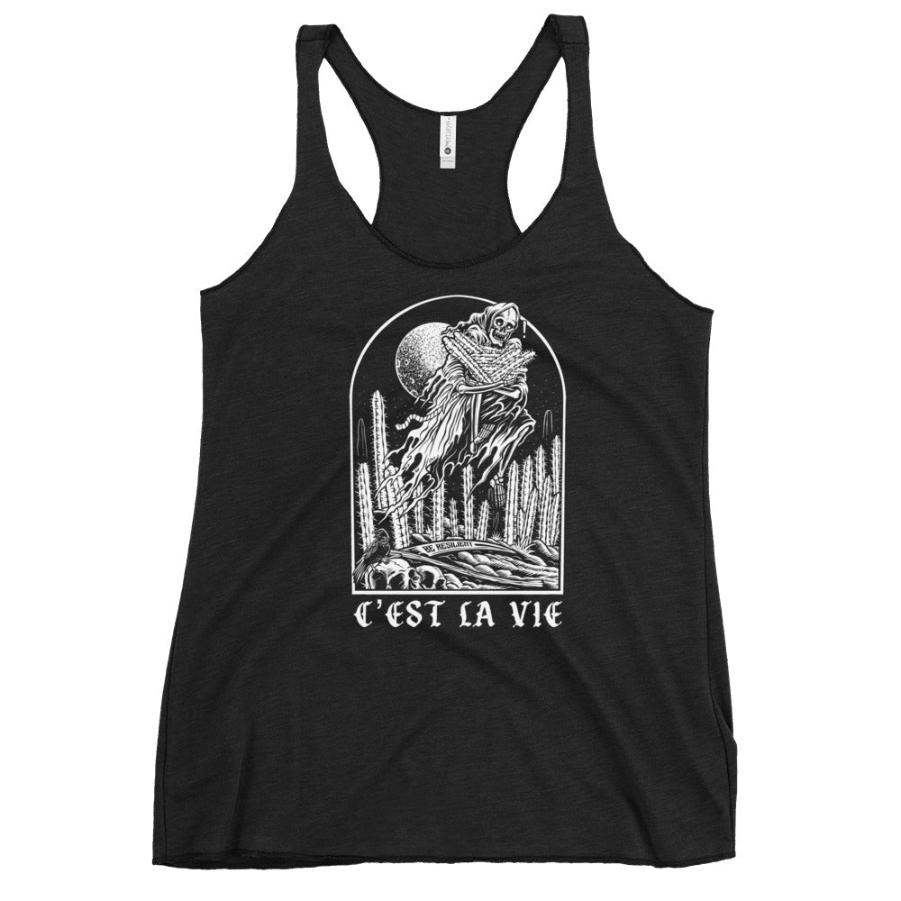 C'est La Vie Women's Racerback Tank
