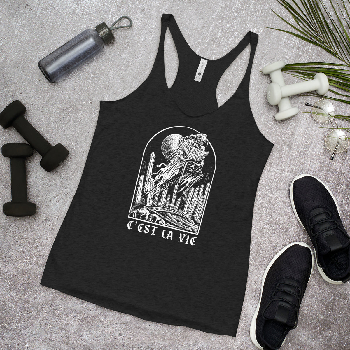 C'est La Vie Women's Racerback Tank