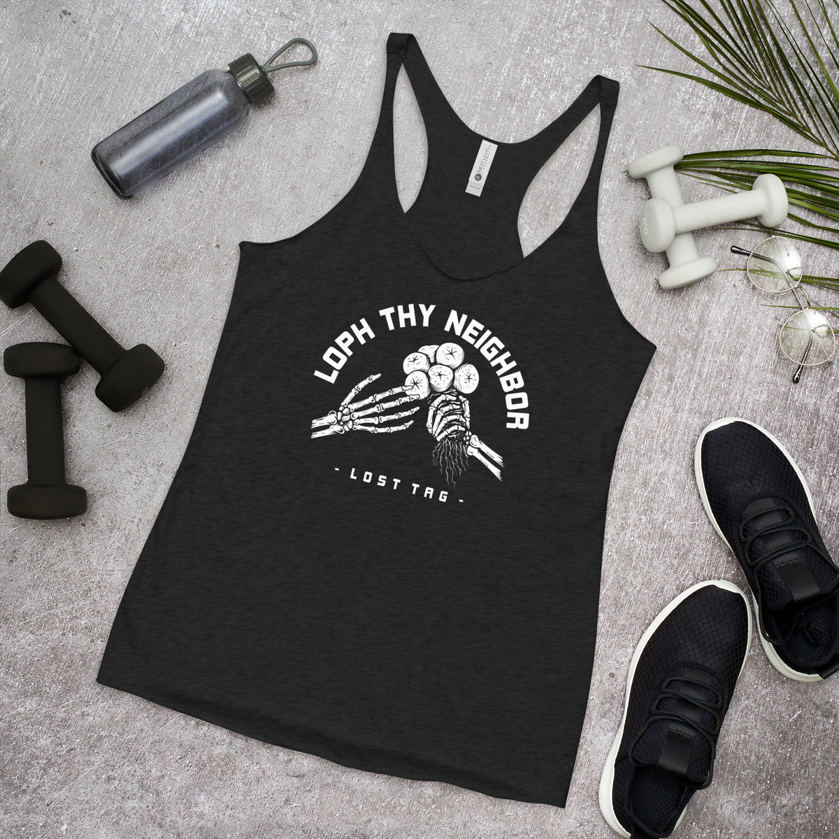 Loph Thy Neighbor Women's Racerback Tank