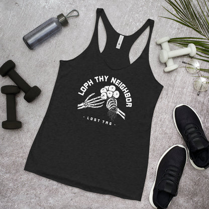 Loph Thy Neighbor Women's Racerback Tank