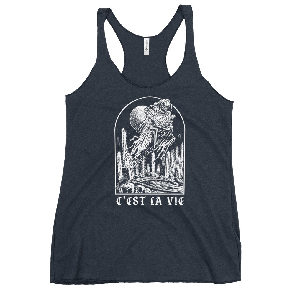 C'est La Vie Women's Racerback Tank