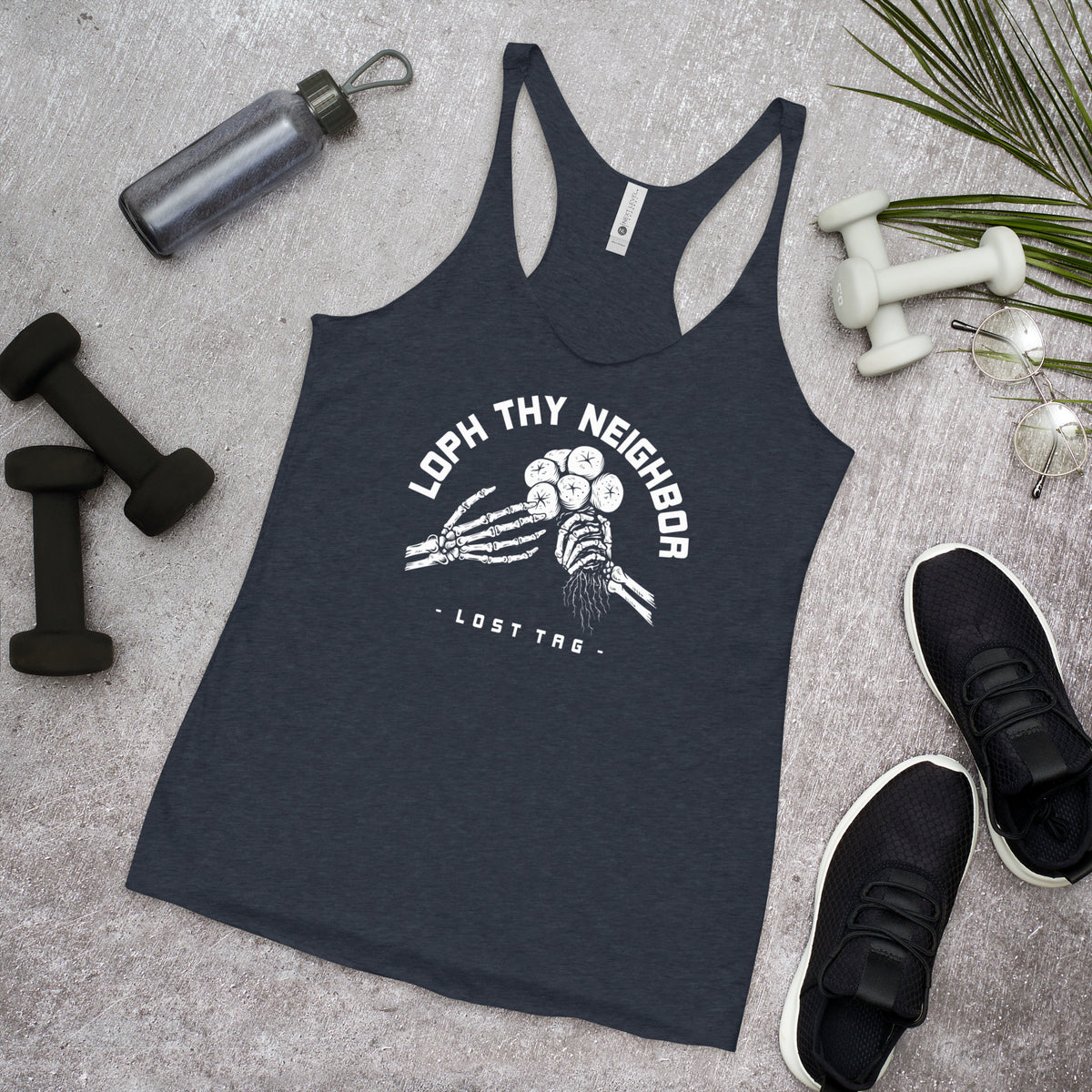 Loph Thy Neighbor Women's Racerback Tank