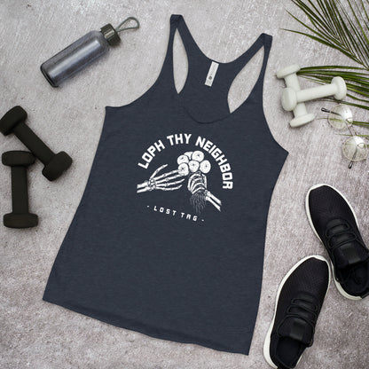 Loph Thy Neighbor Women's Racerback Tank