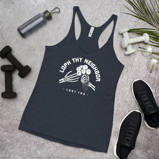 Loph Thy Neighbor Women's Racerback Tank
