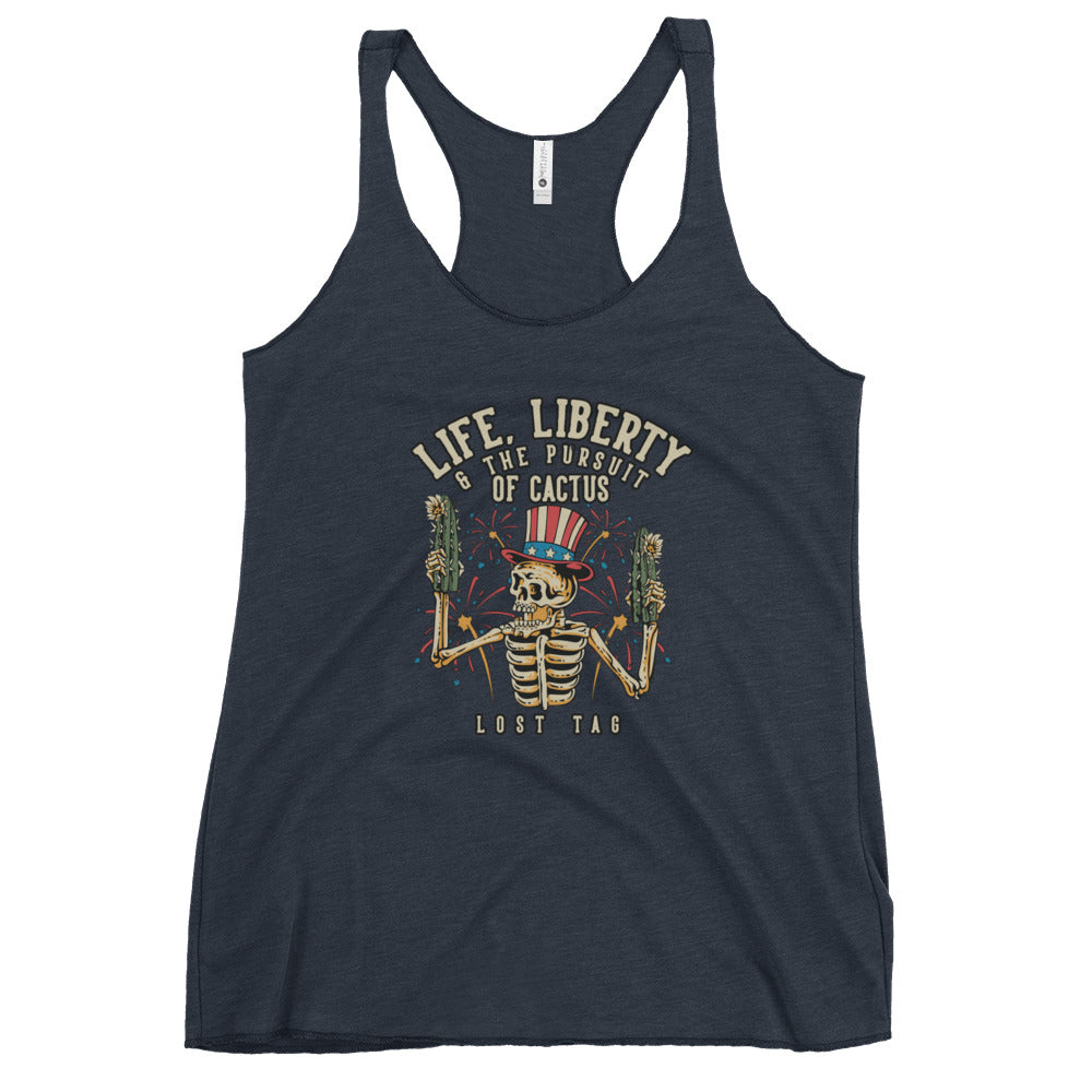 Pursuit of Cactus Women's Racerback Tank
