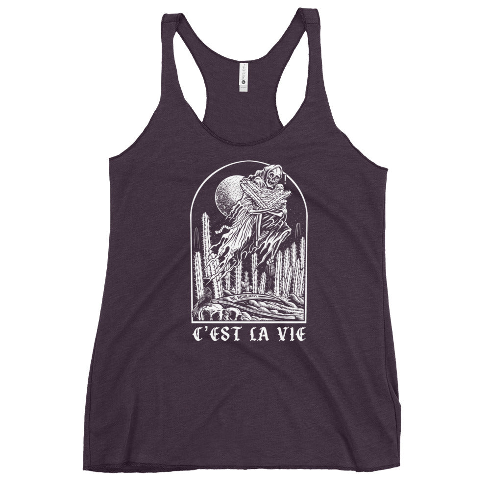 C'est La Vie Women's Racerback Tank