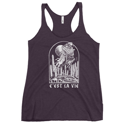 C'est La Vie Women's Racerback Tank