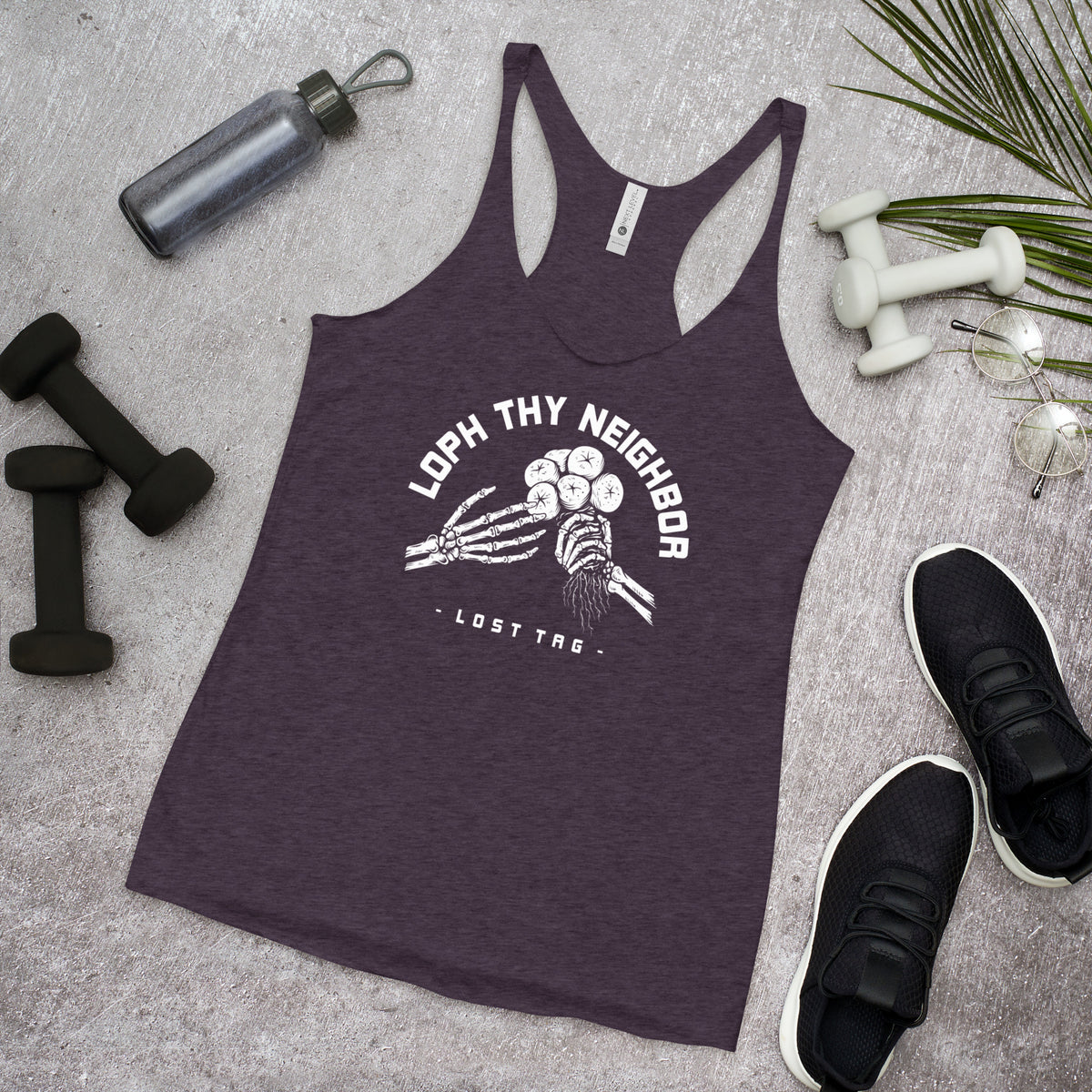 Loph Thy Neighbor Women's Racerback Tank
