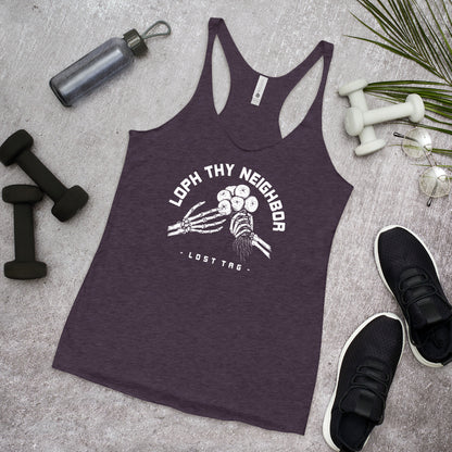 Loph Thy Neighbor Women's Racerback Tank