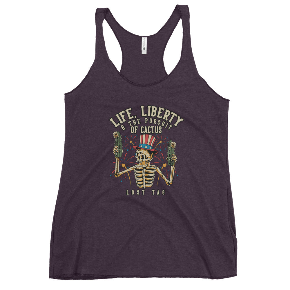 Pursuit of Cactus Women's Racerback Tank