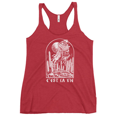 C'est La Vie Women's Racerback Tank