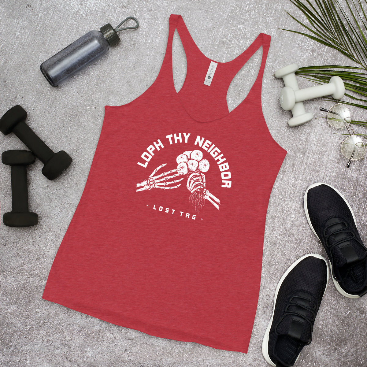 Loph Thy Neighbor Women's Racerback Tank