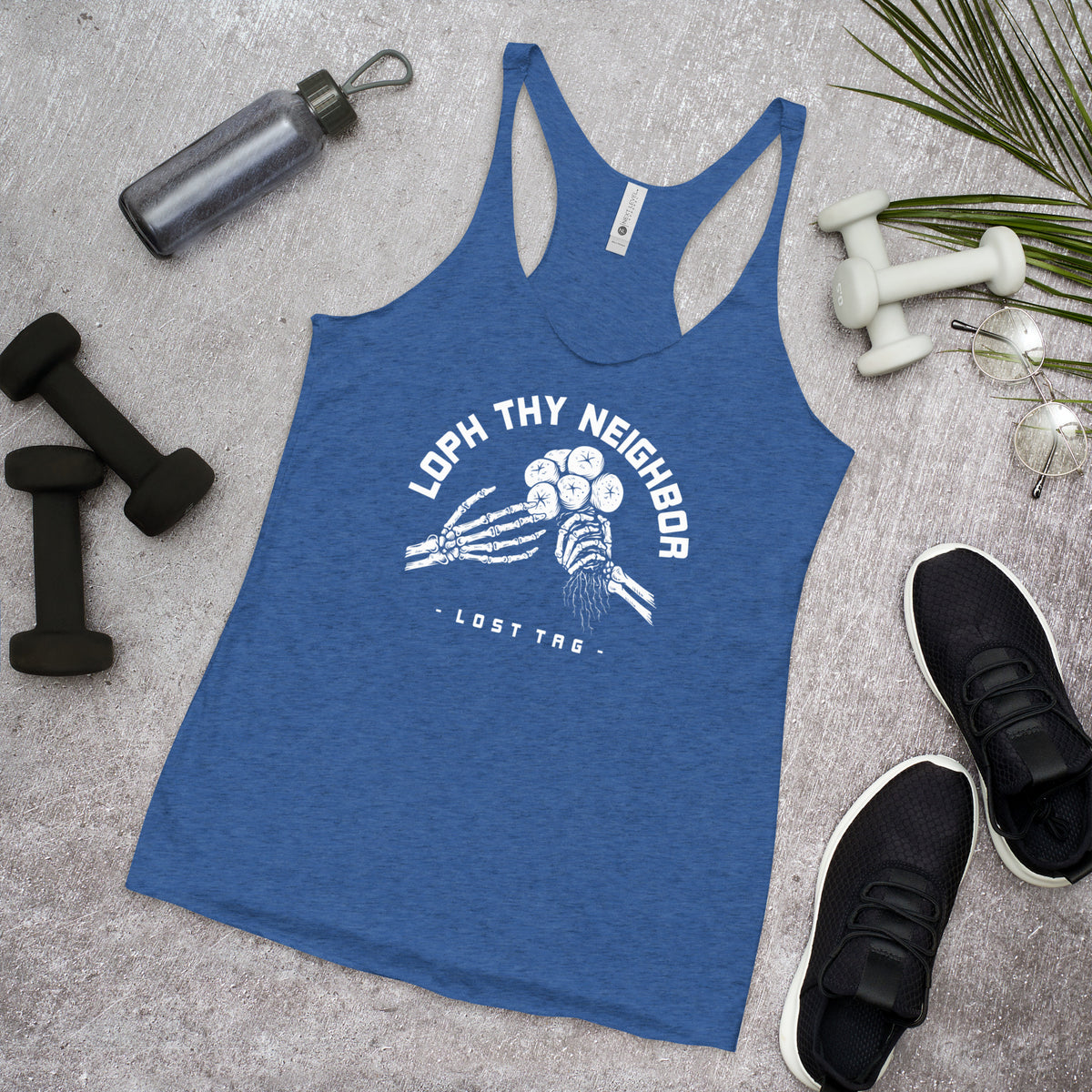 Loph Thy Neighbor Women's Racerback Tank