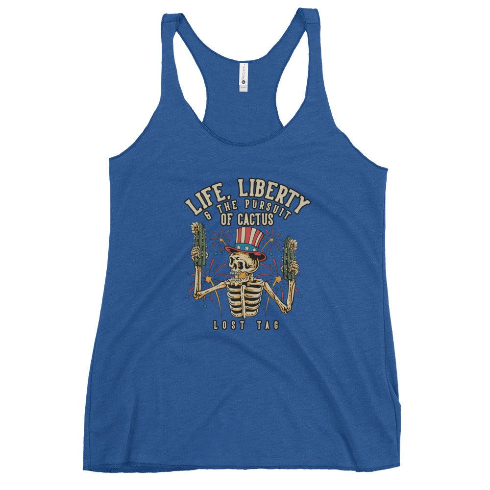 Pursuit of Cactus Women's Racerback Tank