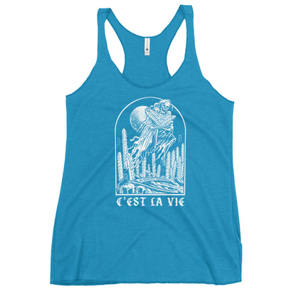C'est La Vie Women's Racerback Tank