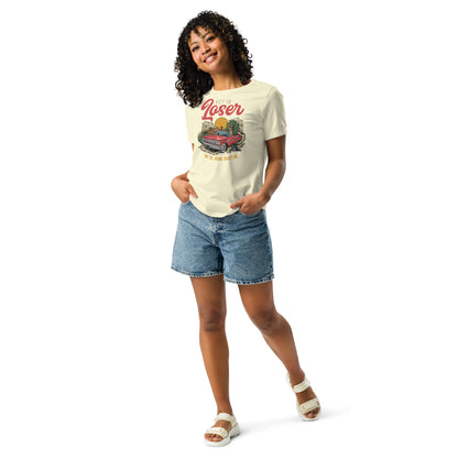 Camiseta holgada mujer Get in Loser