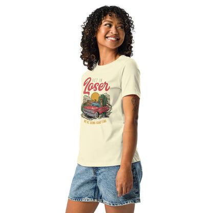 Camiseta holgada mujer Get in Loser