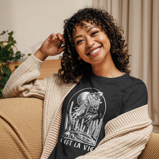C'est La Vie Women's Relaxed T-Shirt