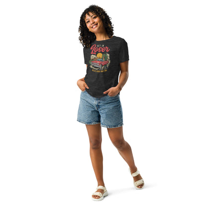 Camiseta holgada mujer Get in Loser